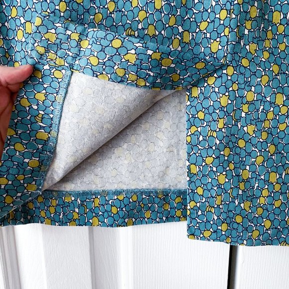 Talbots Green Blue Pebble Penncil Skirt - Picture 5 of 8